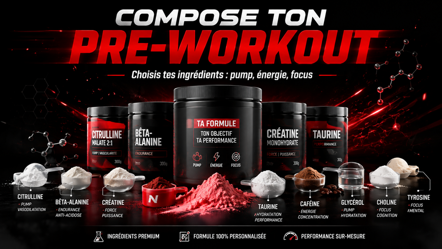 Compose ton Pre-Workout AllStar Musculation
